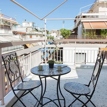 Neos Kosmos Gem With Balcony And Acropolis View Apartment *