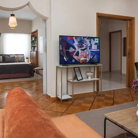 Neos Kosmos Gem With Balcony And Acropolis View Apartment