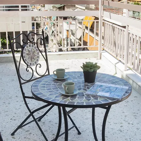 Apartment Neos Kosmos Gem With Balcony And Acropolis View Athens